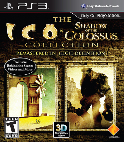 Ico and Shadow of the Colossus - Box Art