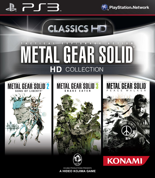 Metal Gear Solid HD Collection - Box Art