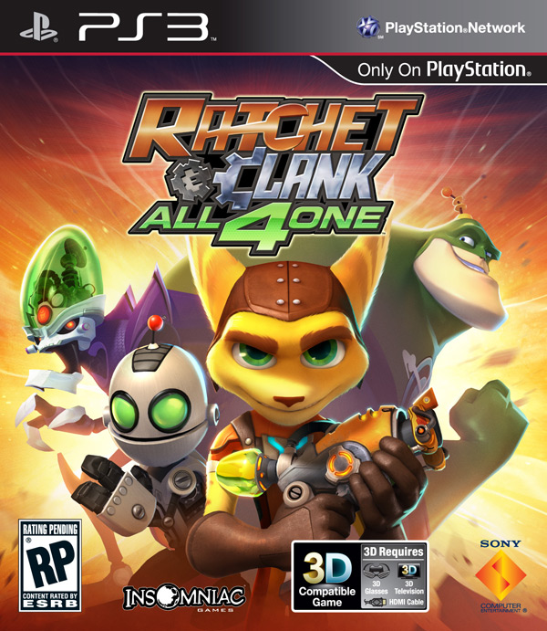 Ratchet and Clank: All 4 One - Box Art